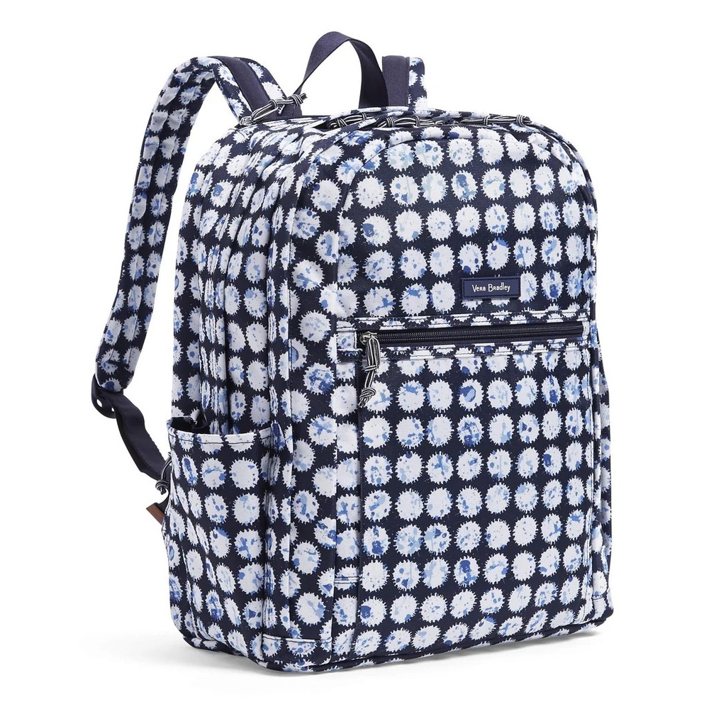 Vera Bradley Women's Lighten Up Grand, Splash Dot Backpack